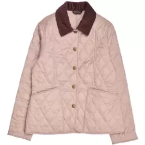 Barbour Girls Summer Liddesdale Quilted Jacket - Pink