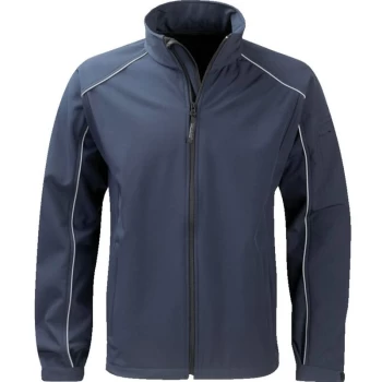 SSJM260 Mens Small Navy Soft Shell Jacket - Sitesafe