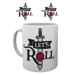 Let's Roll Logo Mug