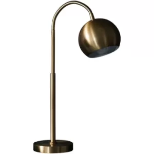 Task Table Lamp Brushed Bronze Plate