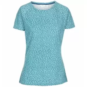 Trespass Womens/Ladies Ani T-Shirt (XS) (Aquamarine Print)