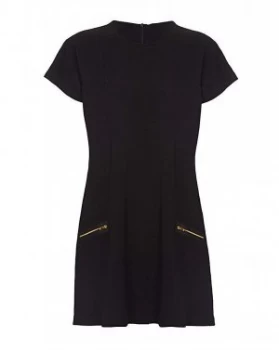 Mela London Curve Two Zip Shift Dress