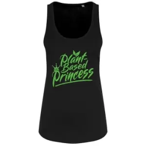 Grindstore Womens/Ladies Plant Based Princess Tank Top (XL) (Black)