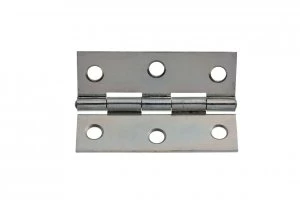 Wickes Butt Hinge - Zinc Plated 63mm Pack of 20