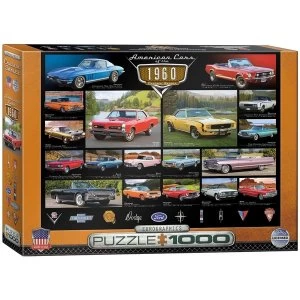 Cruisin Classics 1960's Eurographics 1000 Piece Jigsaw Puzzle