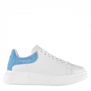 M by Moda Chunky Britt Trainers - WHITE/Pale Blue