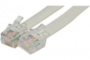 7m Telephone Cable Rj12 6 Conductors