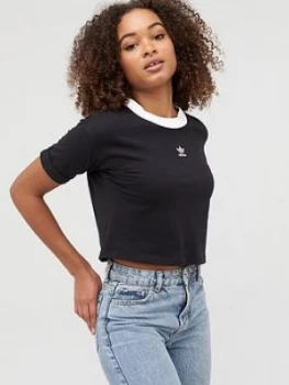 Adidas Originals Crop Top - Black