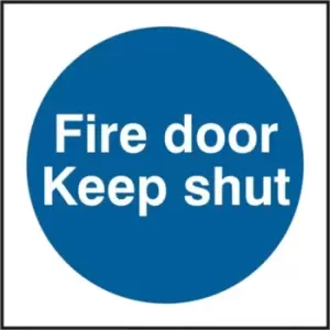 B-Safe FIRE DOOR KEEP SHUT RPVC (PK5) 100MM X 100MM