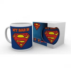 Superman My Dad is Superdad Mug