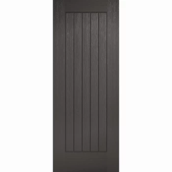 LPD Timber Composite External Door Norfolk Charcoal Grey - 1981mm x 838mm (33 Inches)