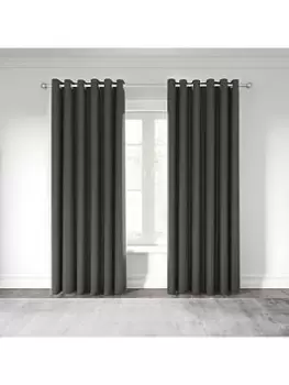 Nalu Nicole Scherzinger Kalo Lined Eyelet Curtains 66X90