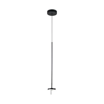 Leds-c4 Grok Lighting - Grok Invisible - LED Ceiling Pendant Matt Black Mains dimming (LC) 765lm 3000K