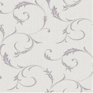 Graham and Brown Super Fresco Athena Wallpaper - Heather