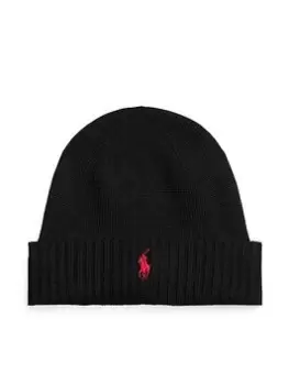 Polo Ralph Lauren Polo Ralph Lauren Merino Wool Knitted Beanie Hat