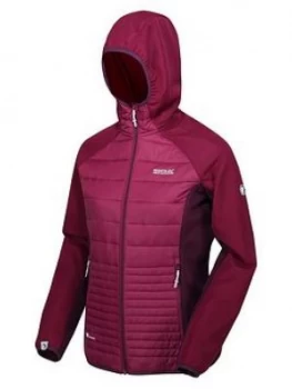 Regatta Andreson V Hybrid Jacket - Purple, Size 20, Women