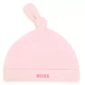 Boss Boss Lgo Beanie Bb34 - Pink