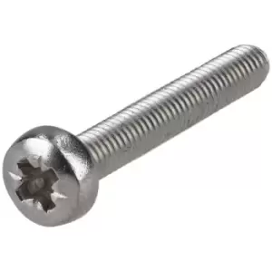 R-TECH 337091 Pozi Pan Head A2 Stainless Steel Screws M3 20mm - Pa...