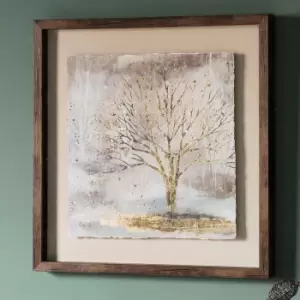 Misty Morning II Framed Art Brown