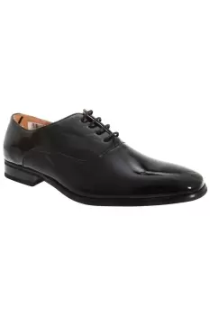 Patent PU With Leather Lining Lace-Up Oxford Tie Dress Shoes