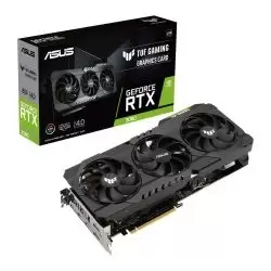 Asus TUF GAMING RTX3080, PCIe4, 12GB GDDR6X, 2 HDMI, 3 DP, 1740MHz Clock, RGB Lighting, LHR