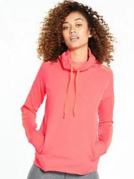 Urban Armor Gear Featherweight Funnel Neck Fleece Coral Size M Women