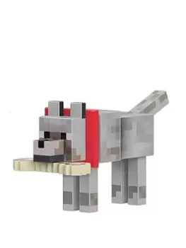 Minecraft Diamond Level Wolf Action Figure