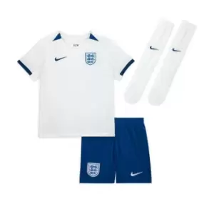 Nike England Home Minikit 2023 Infants - White