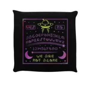 Grindstore We Are Not Alone Alien Cushion (One Size) (Black)