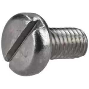 R-TECH 337084 Slotted Pan Head A2 Stainless Steel Screws M3 6mm - ...