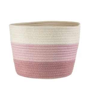 Sass & Belle Nevada Pink Rope Basket