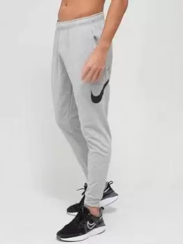 Nike Training Dry Fleece Taper Pants - Dark Grey Size M Men