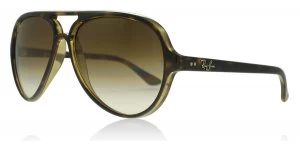 Ray-Ban Cats 5000 Sunglasses Tortoise 710/51 59mm