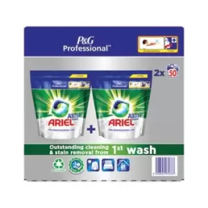 Ariel Professional Liquipods All-in-One Regular 2x50 Pods (Pack of 2) C007292