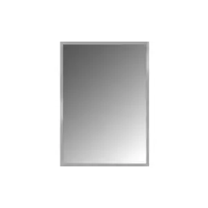 Oslo Wall Mirror Silver Mdf 50X70 Cm - SILVER