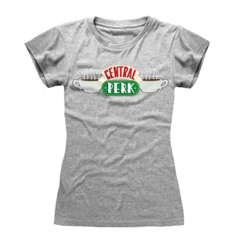 Friends - Central Perk Womens XX-Large T-Shirt - Grey