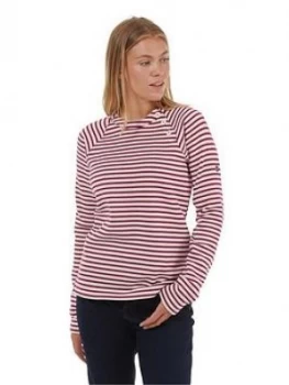 Craghoppers Neela Crew Neck Long Sleeve Top - Pink, Size 8, Women