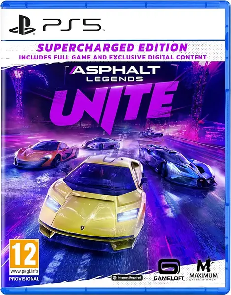 Asphalt Legends Unite Supercharged Edition PS5 Game