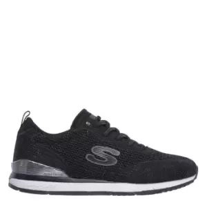 Skechers Knit W Mylar Fleck Bungee Slip - Black