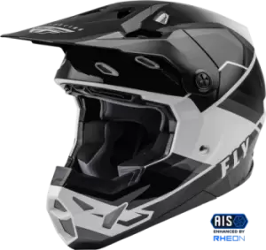 FLY Racing Formula Cp Rush Helmet Grey Black White XL