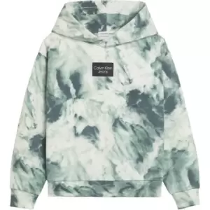 Calvin Klein Jeans Tie Dye Aop Hoodie - Multi