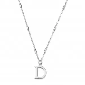 Iconic Initial D Silver Necklace SNCC4040D