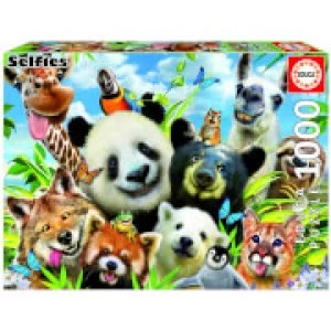 Llama Drama Selfie Jigsaw Puzzle (1000 Pieces)