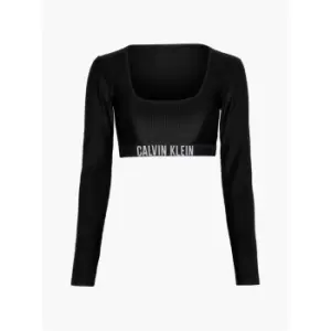 Calvin Klein Long Sleeve Top - Black