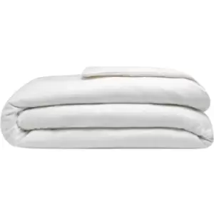 Belledorm Brushed Cotton Duvet Cover (Double) (White) - White