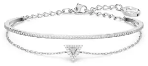 Swarovski 5643732 Ortyx Bangle Bracelet Rhodium-Plated Large Jewellery