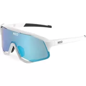 KOO Demos - White Frame, Turquoise Lenses