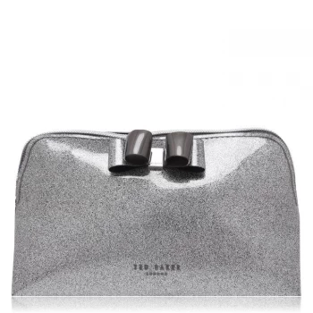 Ted Baker Small Ginniy Cosmetic Bag - gunmetal