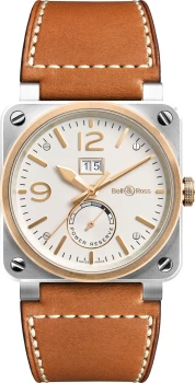 Bell & Ross Watch BR 03 90 Steel & Rose Gold