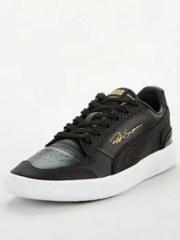 Puma Ralph Sampson Lo Snake - Black, Size 4, Women